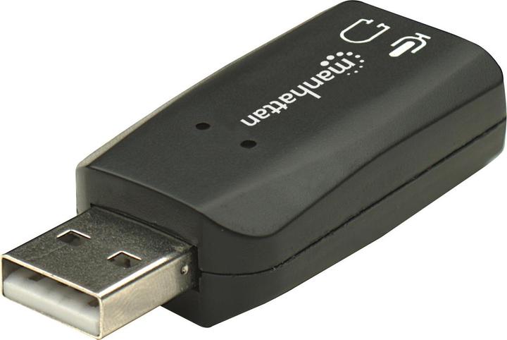Immagine prodotto Manhattan Adattatore audio USB 3D Hi-Speed (USB 2.0)
