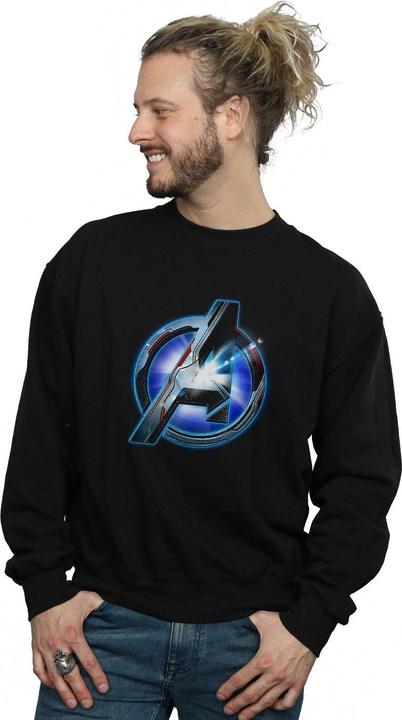 Image du produit Mens Avengers Endgame Glowing Logo Cotton Sweatshirt (XXL)