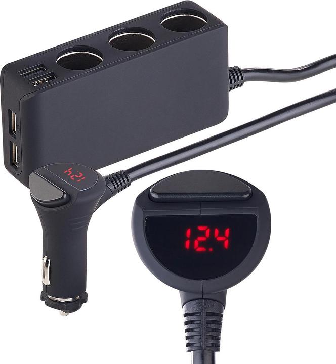 Produktbild Revolt Kfz-Verteiler mit LCD-Display