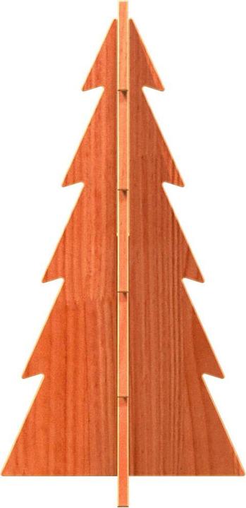 Immagine prodotto VidaXL Albero di Natale in legno Albero di Natale in legno 59,5 cm in legno massiccio di pino