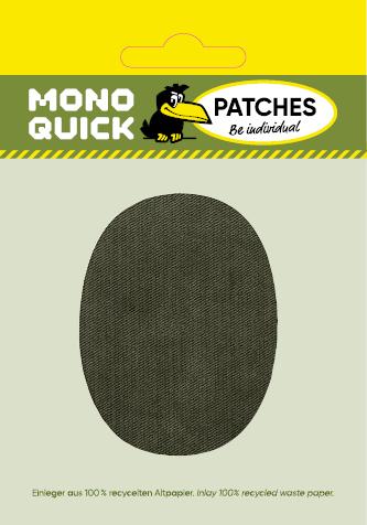 Immagine prodotto Mono Quick Toppa in tessuto ovale (2 x)