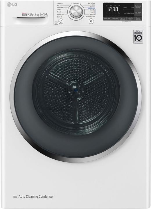 Actual product image LG Dryer RT8DIH2 (8 kg, Right, Left)