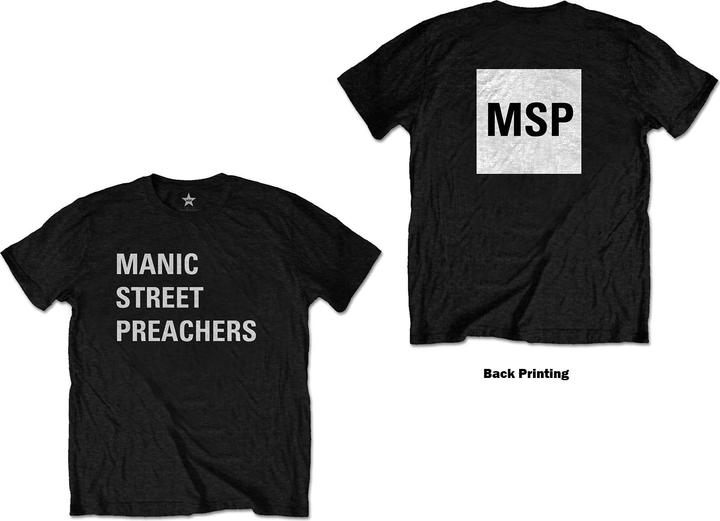 Manic Street Preachers Block Logo