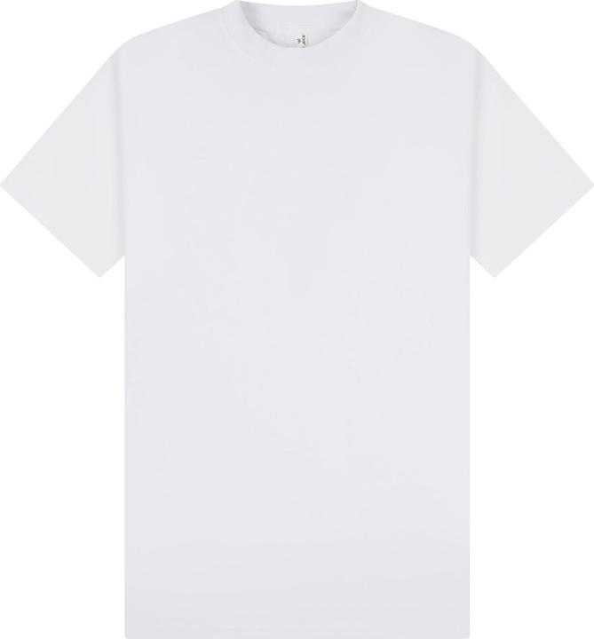 Actual product image Casual Classics Unisex Adult Combed Ringspun Cotton Extended Neckline Oversized T-Shirt (XL)