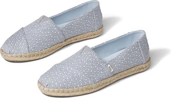 Produktbild Toms Seasonal Rope Alpargata Crossweave Ws sky (37)
