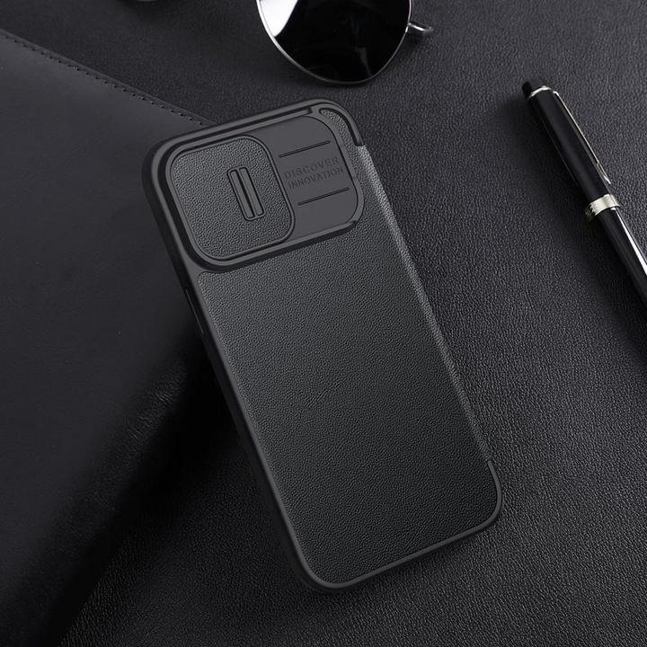 Produktbild Nillkin Qin Pro Leder Case (Apple iPhone 14 Pro)