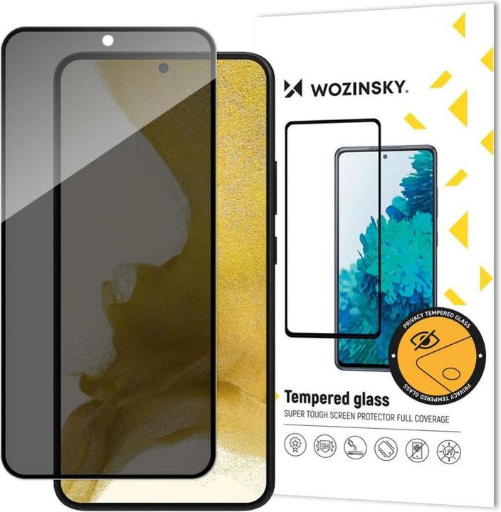 Wozinsky Privacy Glass Samsung Galaxy S23 verre blindé avec filtre anti-regard espion (1 pièce(s), Samsung Galaxy S23+)