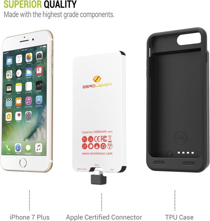 Actual product image ZeroLemon Battery Cover
