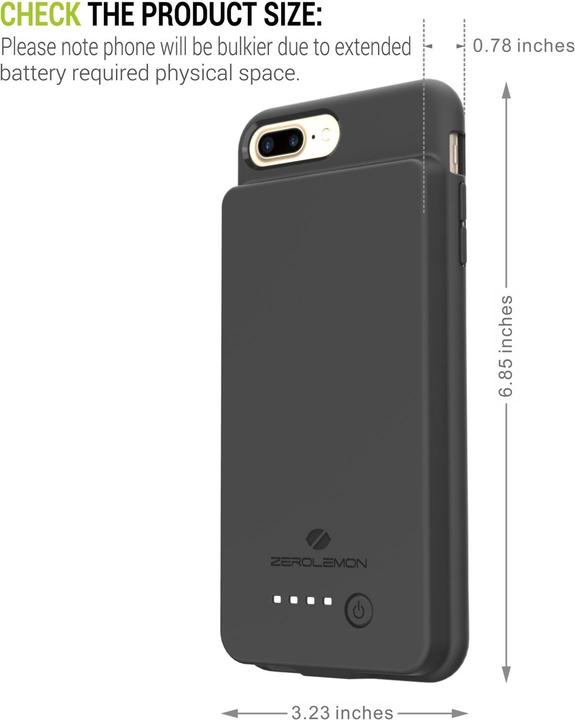 Actual product image ZeroLemon Battery Cover
