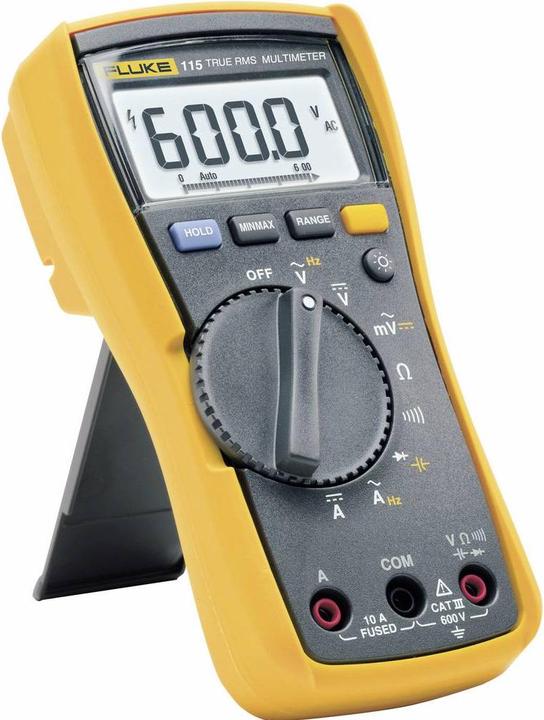 Productafbeelding Beha Amprobe 115/C50/TPAK Handmultimeter digitaal CAT III 600 V Weergave (aantal counts): 600 (CAT III 600V)