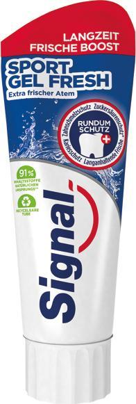 Image du produit Signal Sport Gel frais, dentifrice, 75 ml (75 ml)