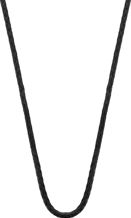 Immagine prodotto Rebel & Rose NL024-S-70 Collana Royal Crown Unisex 70cm (Cuoio, Argento 925, 50 cm)