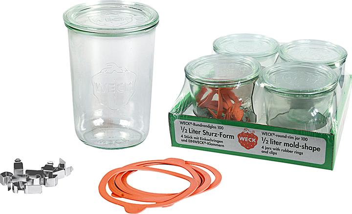 Weck forme du linteau (4 pcs, 0.85 l)