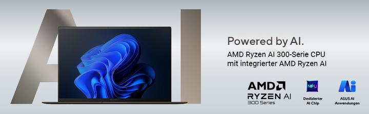 Image du produit ASUS Zenbook S 16 (16", AMD Ryzen AI 9 365, 24 Go, 1000 Go, DE)