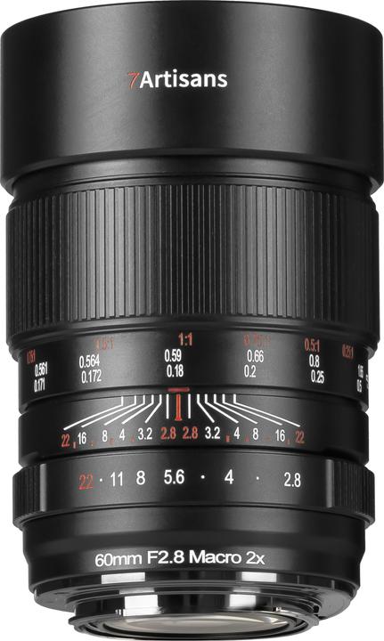Produktbild 7artisans 60mm F2.8 Macro 2x Sony (E Mount) (Sony E, Vollformat)