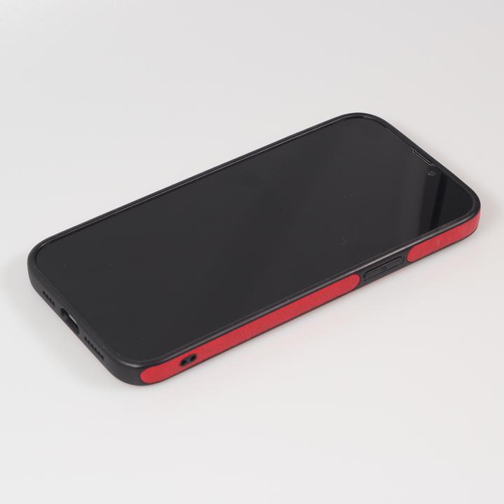 Actual product image PhoneLook Coque Premium Cuir avec surpiqûres et trou (Apple iPhone 13 Pro Max)