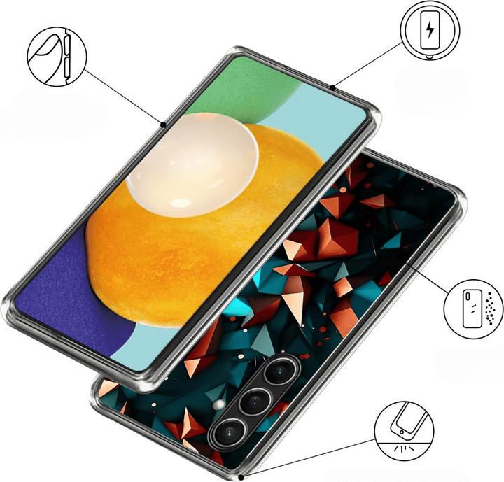 Image du produit Cover-Discount Galaxy S24 FE - Cover Handyhülle mit stilvollem Motiv (Samsung Galaxy S24 FE)