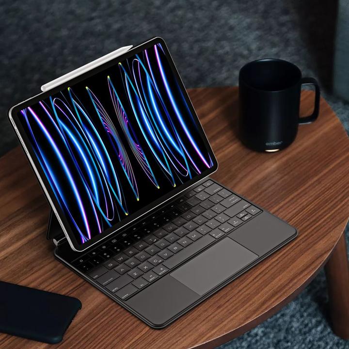 Actual product image Dux Ducis MK Series Keyboard Case (US, iPad Pro 12.9 2022 (6th Gen), iPad Pro 12.9 2021 (5th Gen), iPad Pro 12.9 2020 (4. Gen))