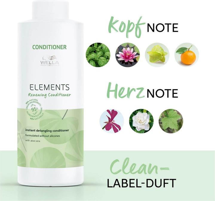 Produktbild Wella Elements Sanfter Stärkender Conditioner (1000 ml)
