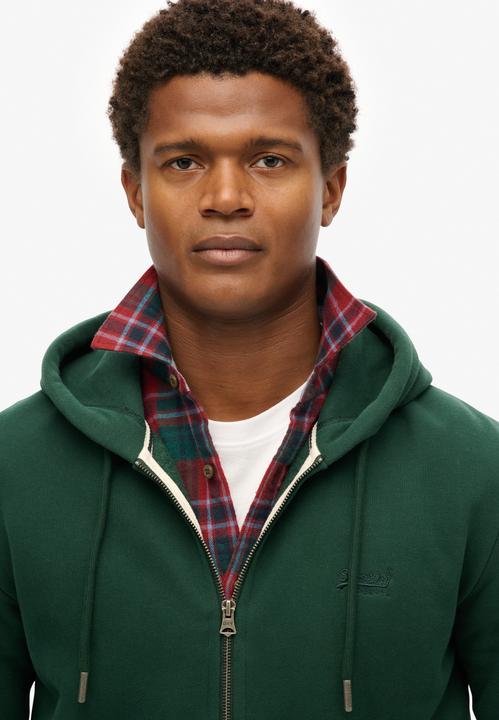 Produktbild Superdry ESSENTIAL LOGO ZIP HOODIE HB Heren Vest (L)