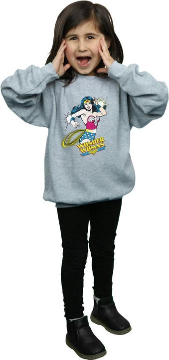 Image du produit - Sweat WONDER WOMAN LASSO - Fille (140, 146)