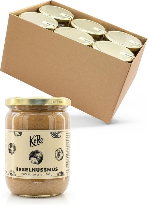 Actual product image KoRo Hazelnut butter made from roasted hazelnut kernels (3000 g)