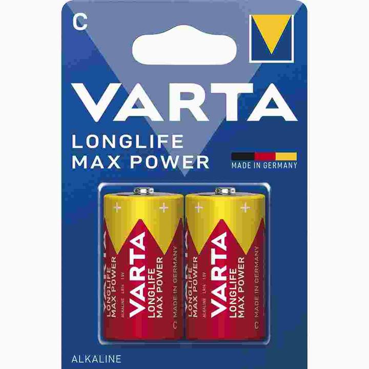 Produktbild Varta Max Power (2 Stk., C, 7800 mAh)