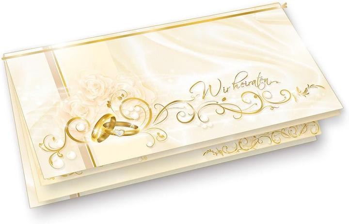 Actual product image Tatmotive Einladungskarten-Set Hochzeit (40 Stück) inkl. Umschläge (40 pcs.)