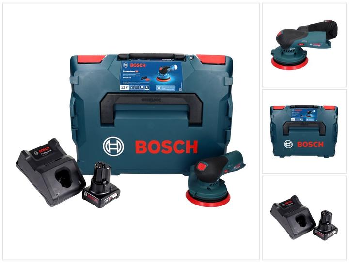 Actual product image Bosch Professional Bosch GEX 12V-125 Professional battery-powered random orbital sander 12 V 125 mm Brushless + 1x (Eccentric grinder)