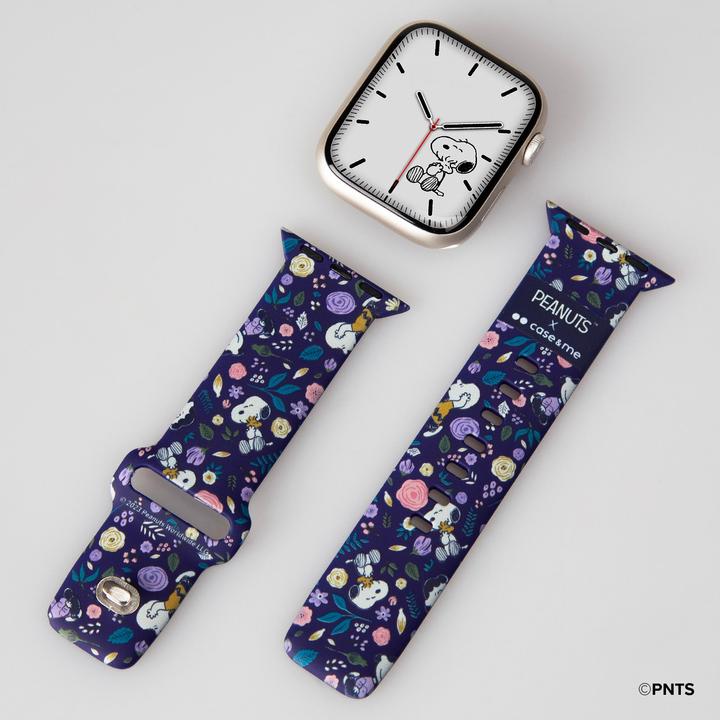 Image du produit Caseme Bracelet pour Apple Watch 38/40/41 mm avec design Peanuts (38 mm, 40 mm, 41 mm, Silicone)