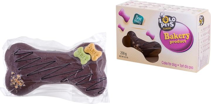 Produktbild Lolo Pets Classic Tort dla psa Orzechowo-czekoladowy (Senior, 250 g)
