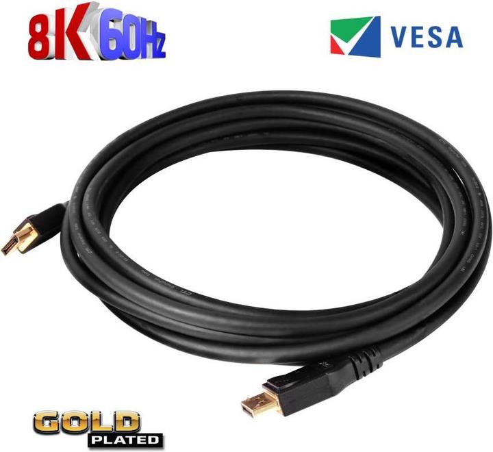 Actual product image Club 3D DisplayPort — DisplayPort (5 m, DisplayPort)