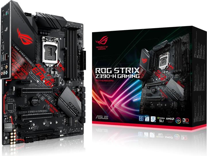 Actual product image ASUS ROG Strix Z390-H Gaming (LGA 1151, Intel Z390, ATX)