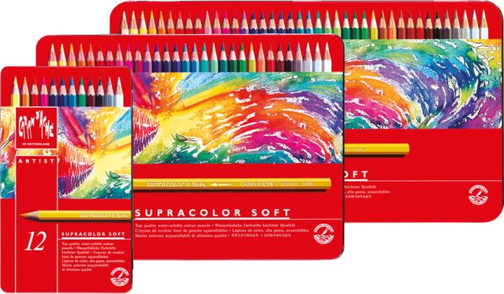 Actual product image Caran d'Ache Supracolor Aquarelle Metallschachtel (Multicoloured, 30 x)