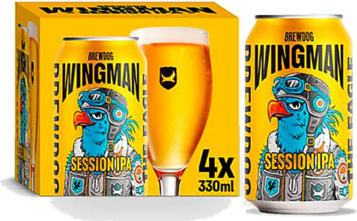 Produktbild BrewDog Wingman (4 x 33 cl)
