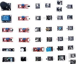 Produktbild Arduino Kit of 37 sensors for Arduino (Sensor, Schalter, Geräuschgenerator, Steuerung, Sonde)
