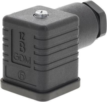 Actual product image TE Sensors Connect fem DIN 43650A, 4 pin, elbow