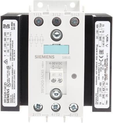 Produktbild Siemens Halbleiterschütz 20A 3-phasig