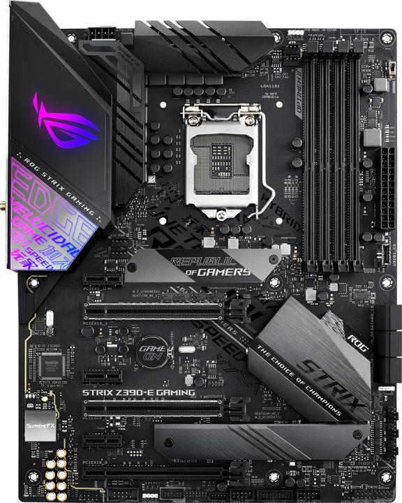 Actual product image ASUS ROG Strix Z390-E Gaming (LGA 1151, Intel Z390, ATX)