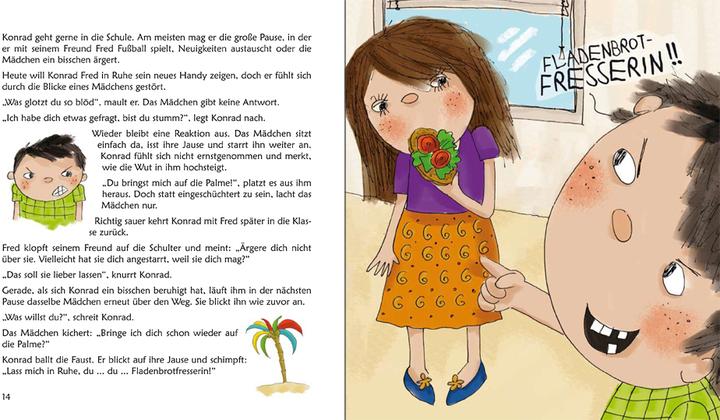 Produktbild Konrad, der Konfliktlöser - Clever streiten und versöhnen (Deutsch, Evi Gasser, Sigrun Eder, Daniela Molzbichler, 2014)