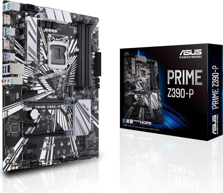 Produktbild ASUS Prime Z390-P (LGA 1151, Intel Z390, ATX)