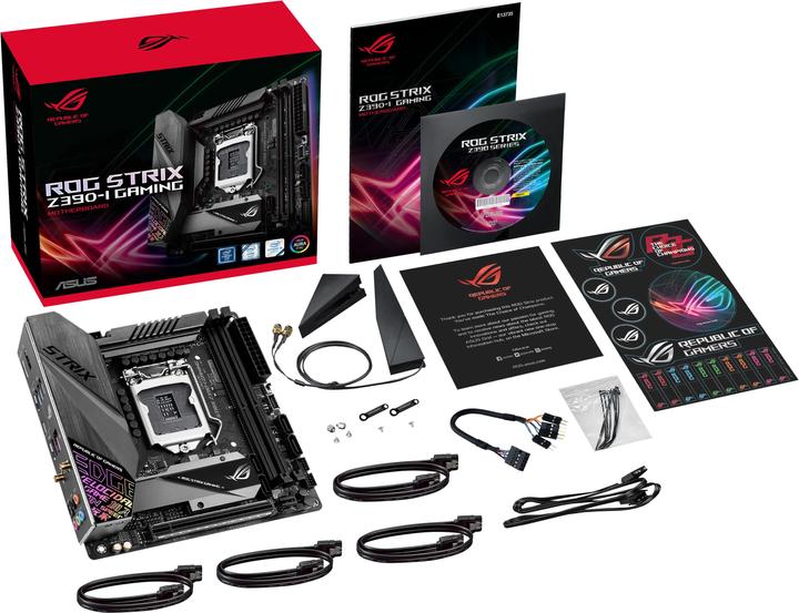 Image du produit ASUS ROG Strix Z390-I Jeux (LGA 1151, Intel Z390, Mini-ITX)