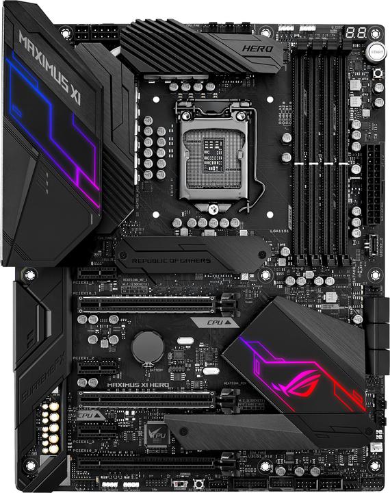 Produktbild ASUS ROG Maximus XI Hero (LGA 1151, Intel Z390, ATX)