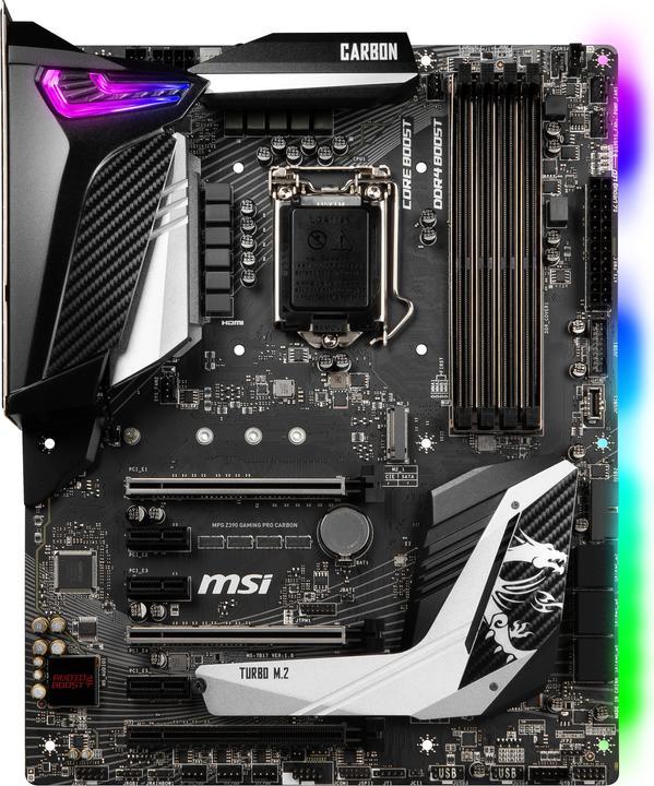MSI MPG Z390 Gaming Pro Carbon (LGA 1151, Intel Z390, ATX)