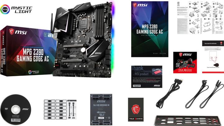 Image du produit MSI MPG Z390 Gaming Edge AC (LGA 1151, Intel Z390, ATX)