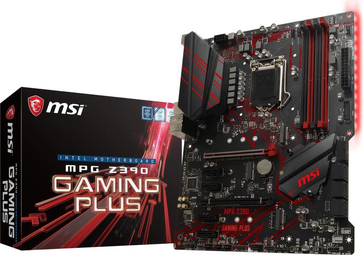 Produktbild MSI MPG Z390 Gaming Plus (LGA 1151, Intel Z390, ATX)