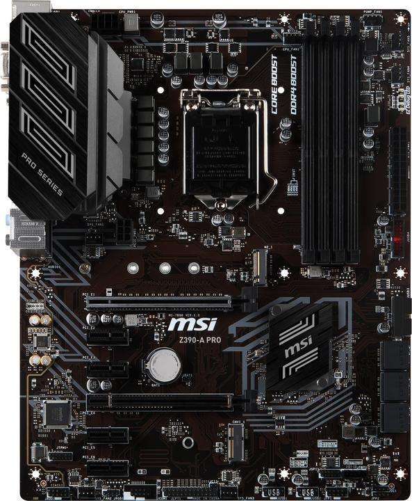 MSI Z390-A Pro (LGA 1151, Intel Z390, ATX)