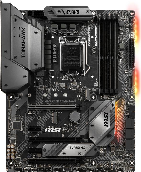 MSI MAG Z390 Tomahawk (LGA 1151, Intel Z390, ATX)