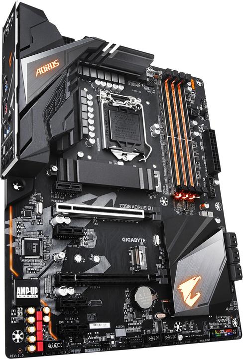 Actual product image Gigabyte Z390 Aorus Elite (LGA 1151, Intel Z390, ATX)