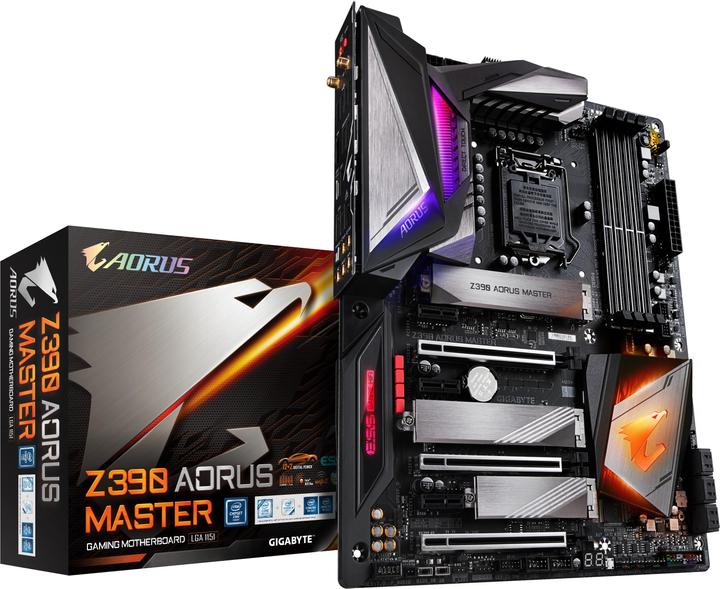 Actual product image Gigabyte Z390 Aorus Master (LGA 1151, Intel Z390, ATX)